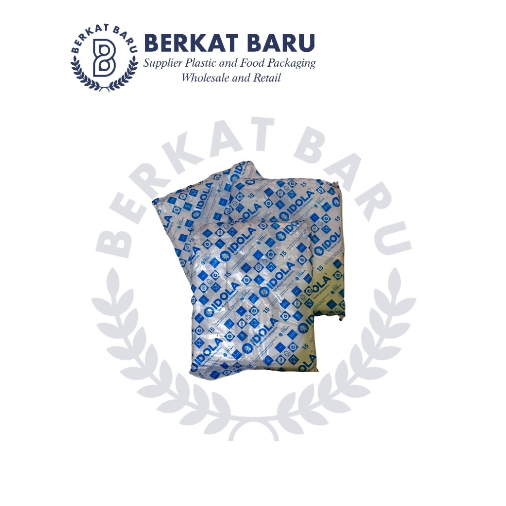 PLASTIK KRESEK BENING CAP IDOLA