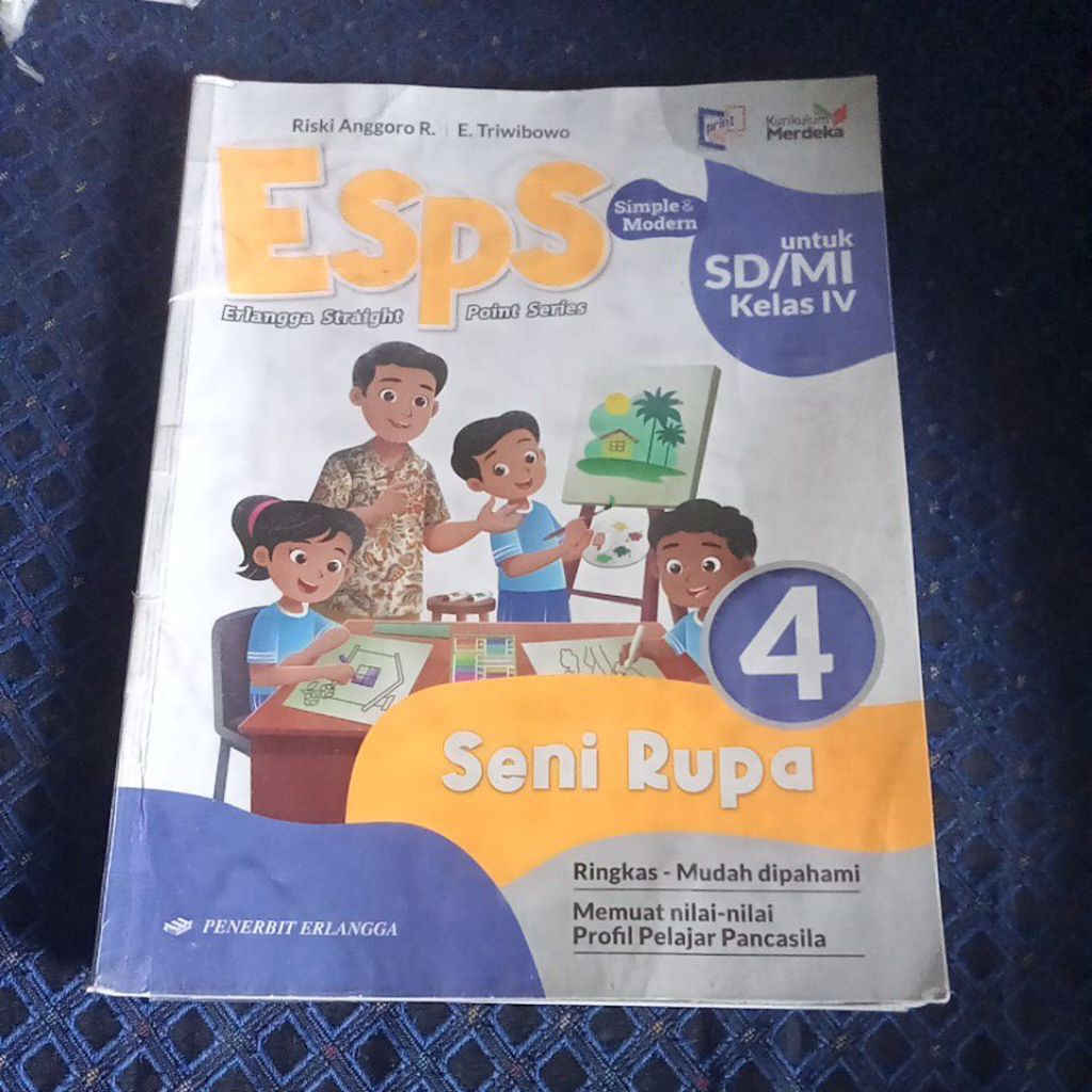 ESPS SENI RUPA KELAS 4 KURIKULUM MERDEKA ERLANGGA