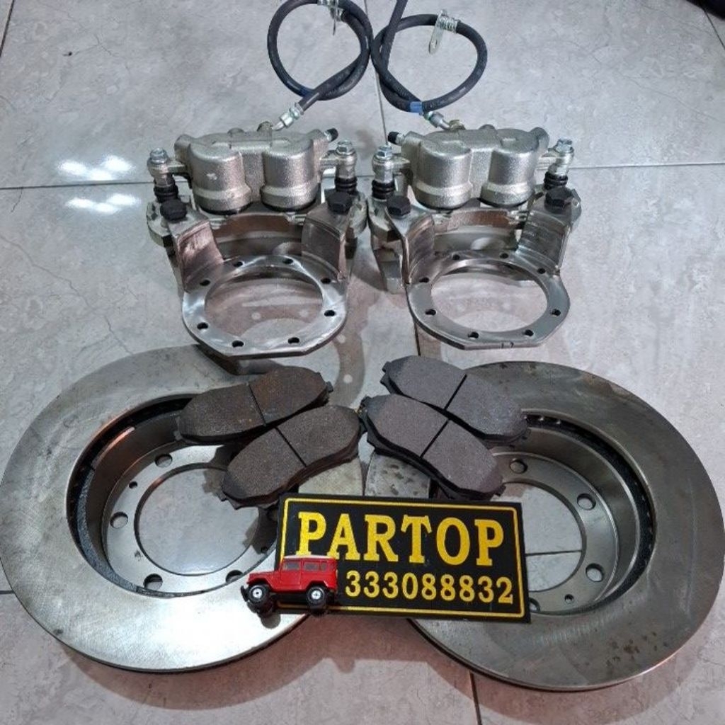 Paket Diskbrake Toyota Landcruiser Hardtop rem cakram hardtop FJ40 BJ40 DOUBLE PISTON