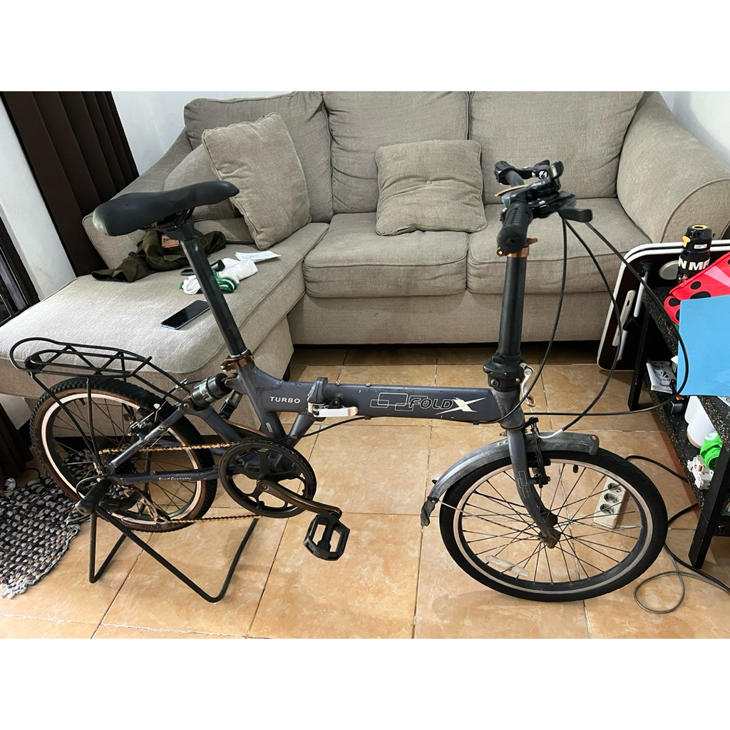 sepeda lipat fold x platinum