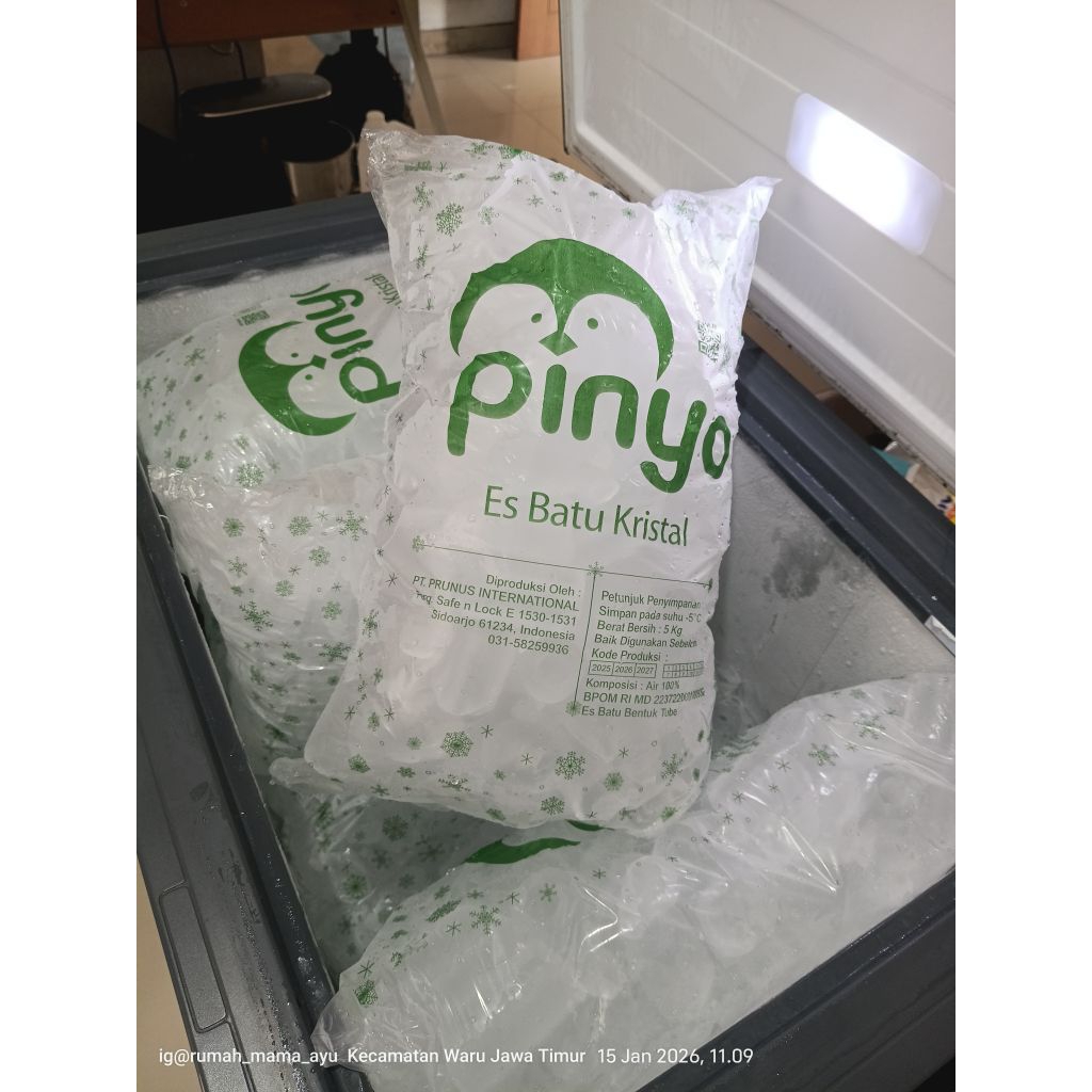 es batu kristal kemasan 5kg