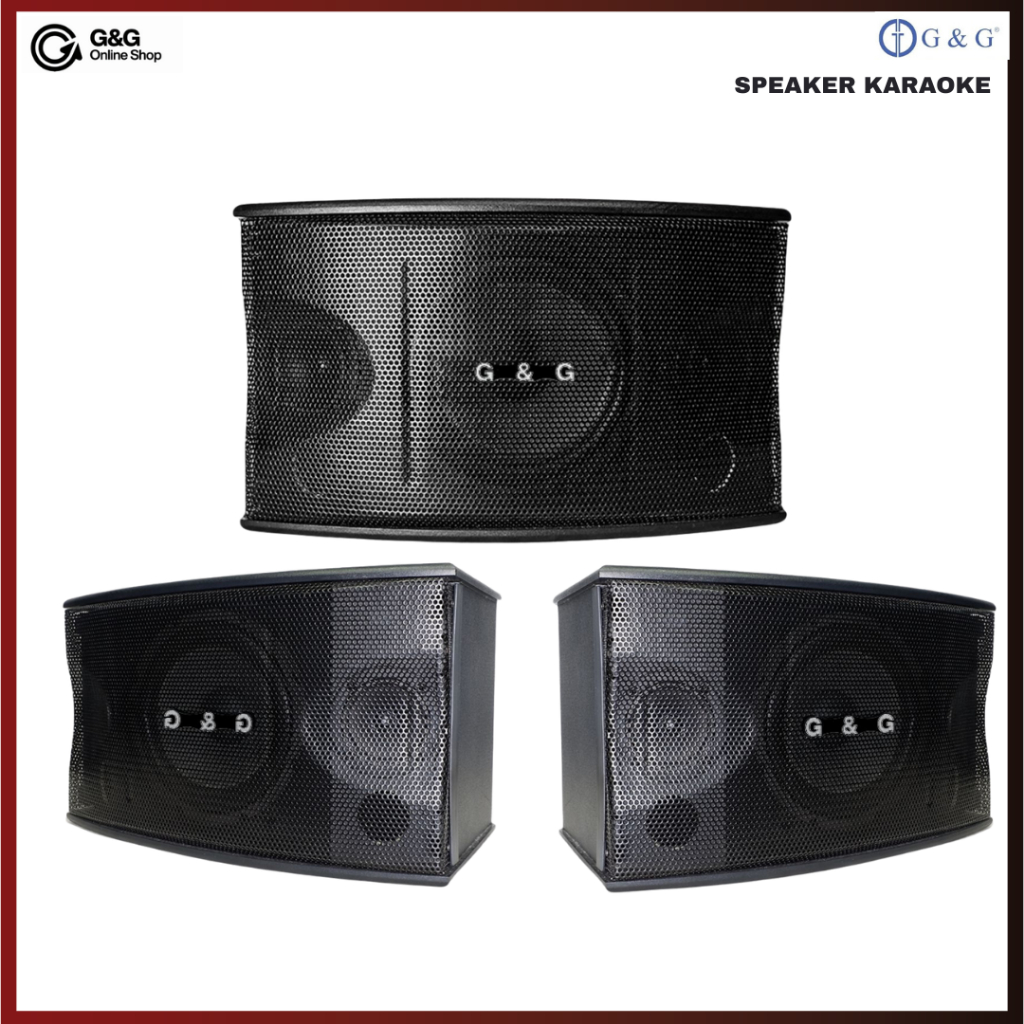 G&G Speaker Karaoke Pasif 8/10/12 Inch K 108-112 full range satu set (2Box) Speaker I GnG Audio