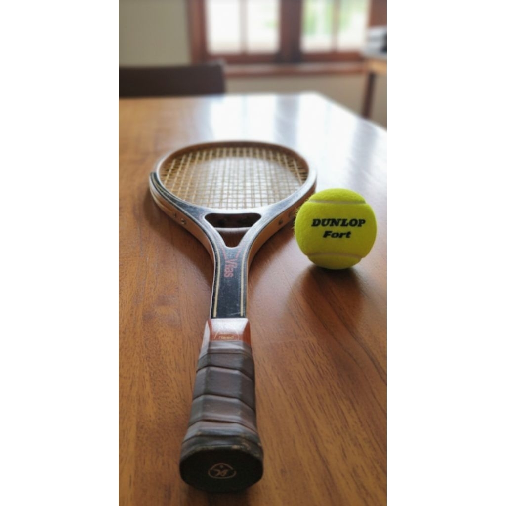 Prelovode Raket tenis kayu HEAD vilas Wood langka jadul vintage original