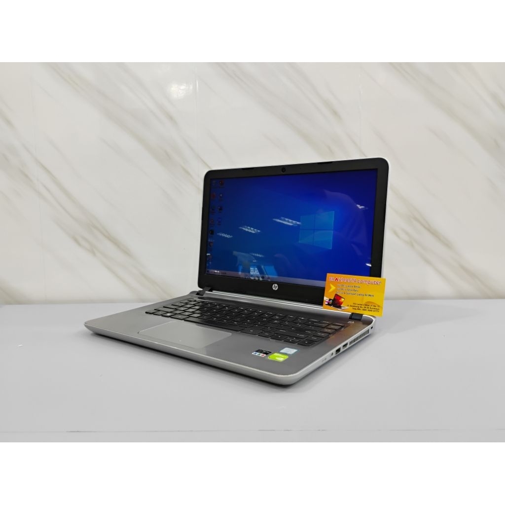 LAPTOP HP PAVILION NOTEBOOK  SECOND SIAP PAKAI