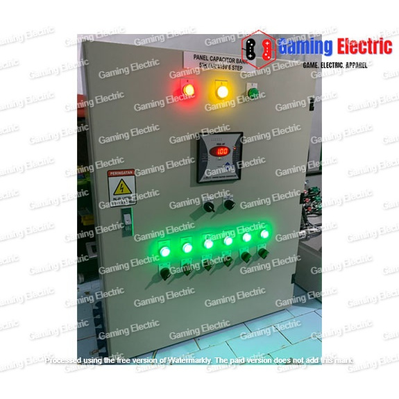 Panel Capacitor Bank 60 KVAr | Kapasitor Bank Perbaikan Cosphi Fort