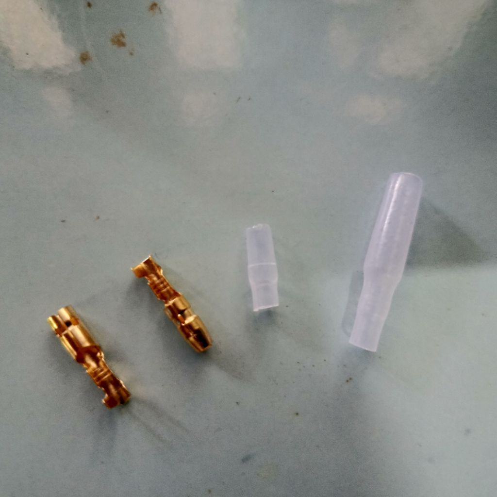 skun bulat cewek cowok + karet pelindung cowok/panjang karet cewek/pendek