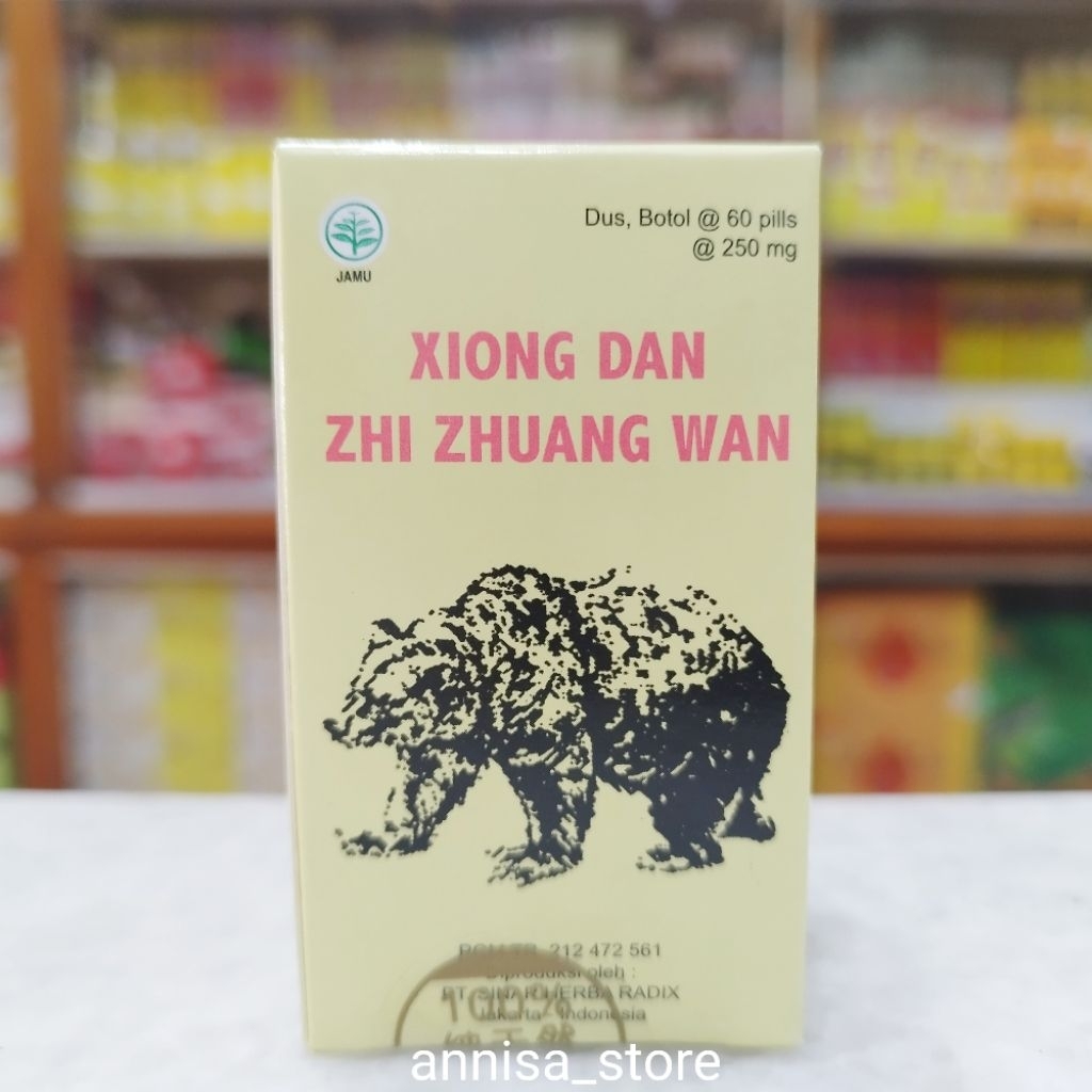 Xiong Dan Zhi Zhuang Wan Obat Wasir Ambeien Obat Wasir China