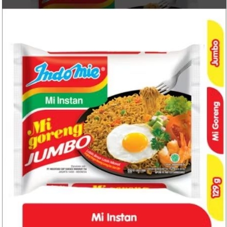 Indomie Goreng Jumbo 1 Dus