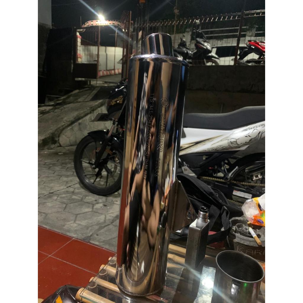 SILINCER CBU SATRIA FU KARBU ORIGINAL SPAREPART LUBANG 2