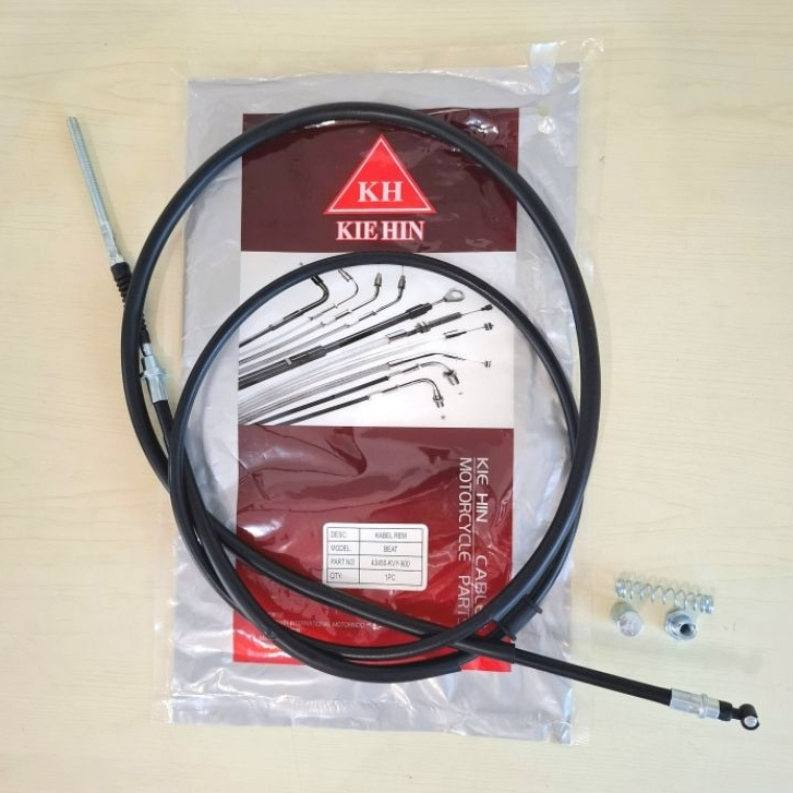 Kabel Rem Belakang Beat Karbu - Tali Rem Belakang