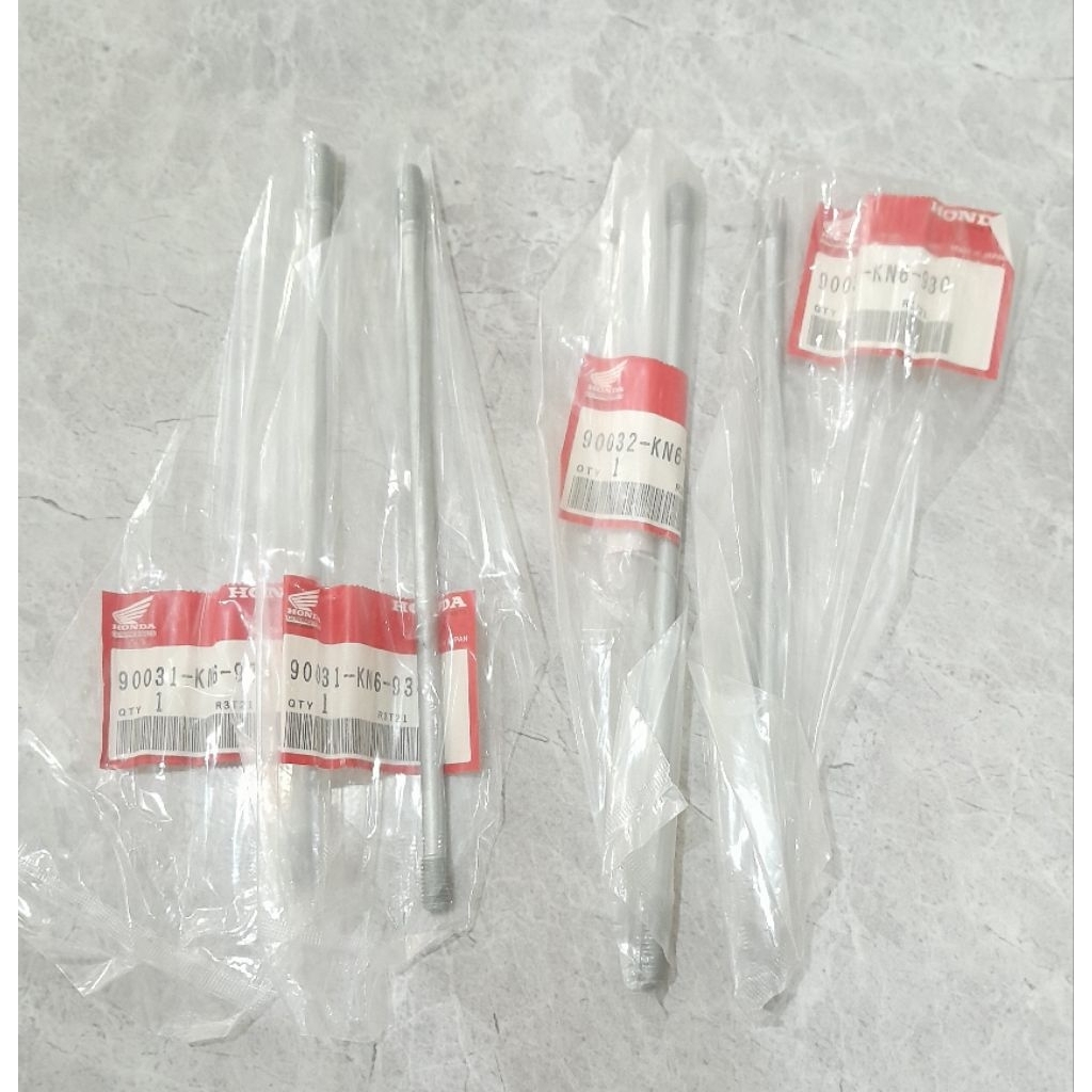Baut sunduk honda tiger set original baru 90031-KN6-930 90032-KN6-930