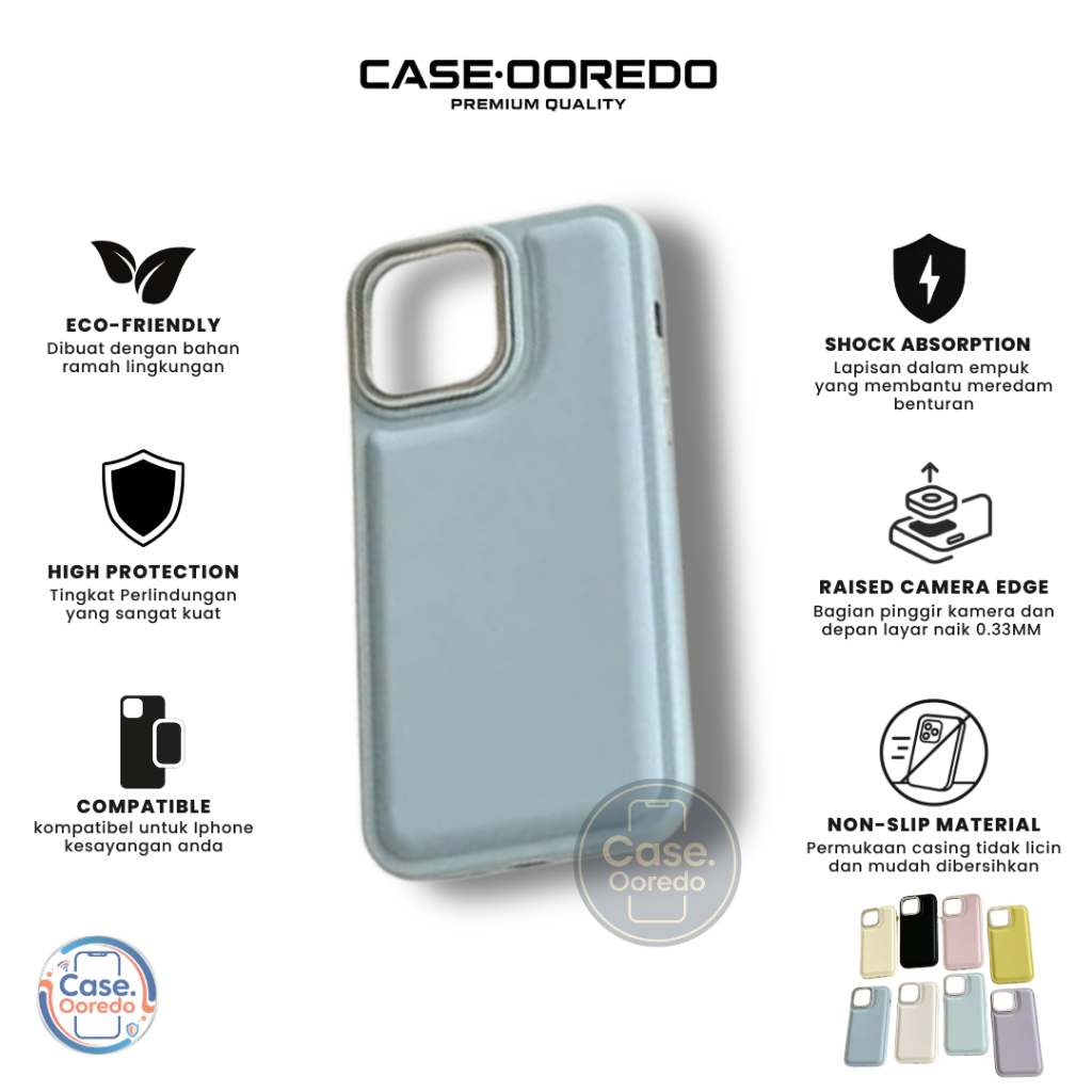 Macaroon Puffer Case iPhone Candy Color Silver Plating Shockproof Airbag Compatible iPhone X–17 Pro 