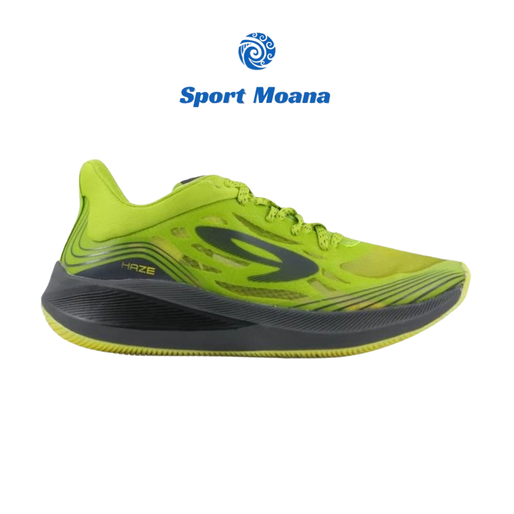 910 HAZE VISION 1.0 HIJAU/ABU-ABU/KUNING - Sepatu Lari / Haze Vision 1.0 Hijau 910Nineten Original