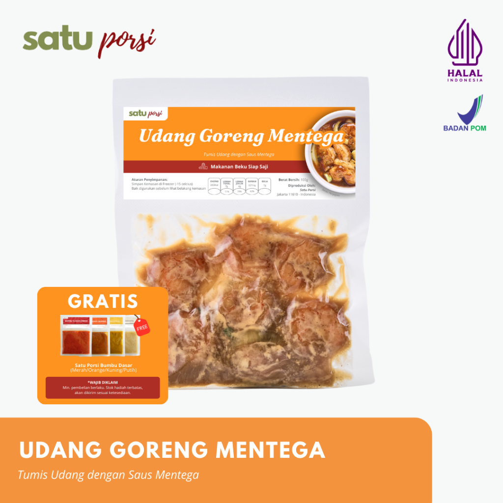 Satu Porsi Udang Goreng Mentega