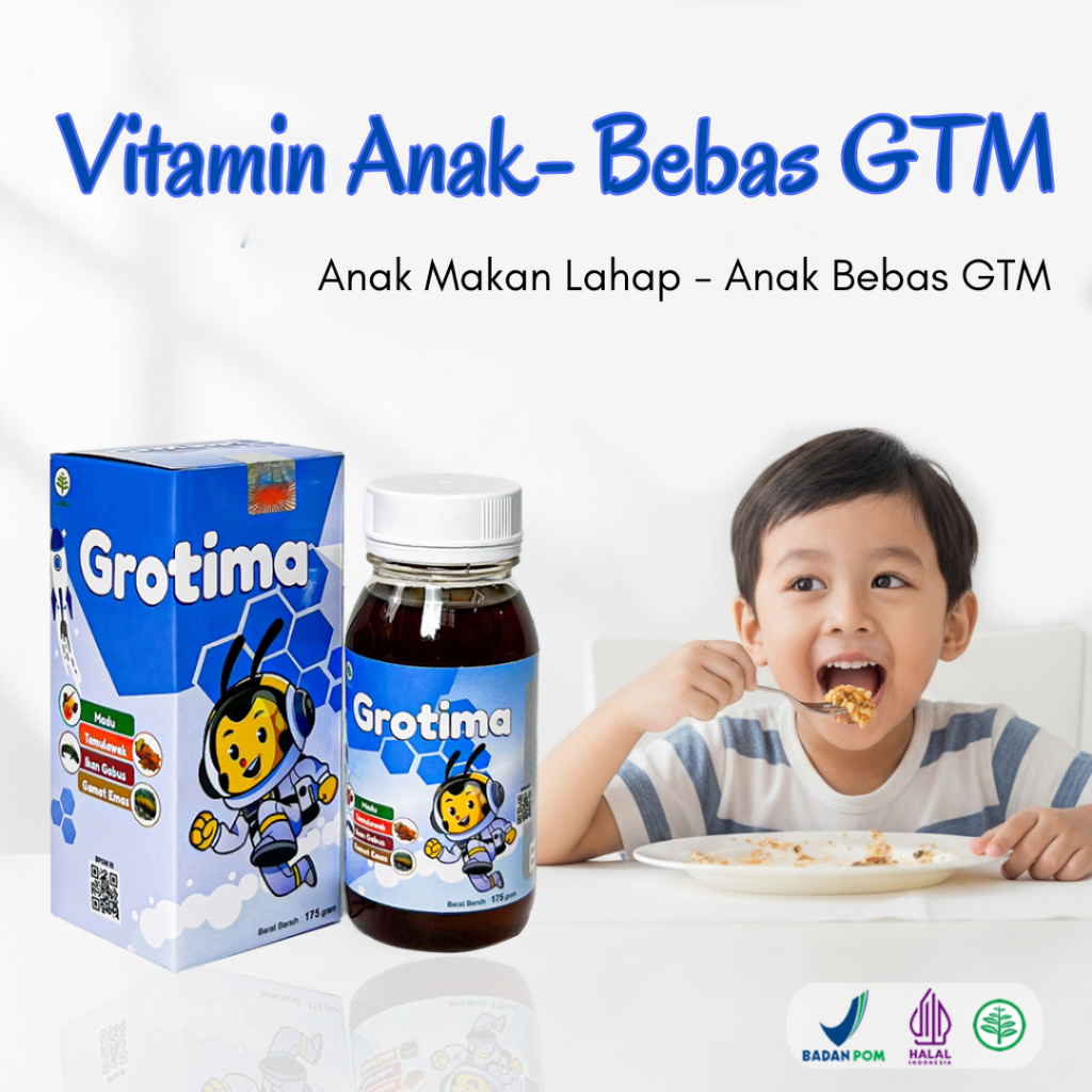 Vitamin Anak Alami Untuk Nafsu Makan - Grotima / Vitamin Penambah Nafsu Makan Anak