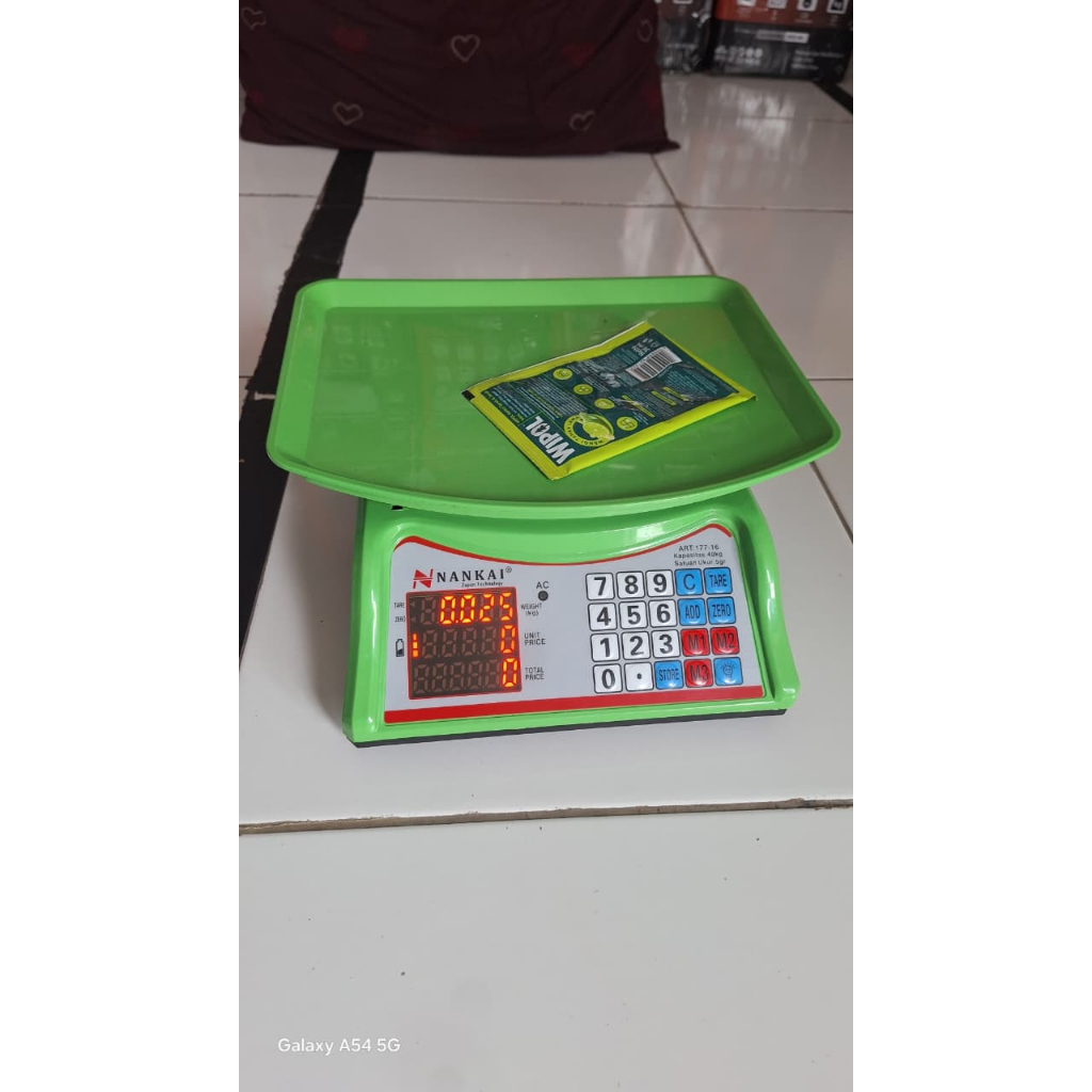 Timbangan Duduk Digital 40KG NANKAI / Timbangan ACS DIGITAL NANKAI 40 KG