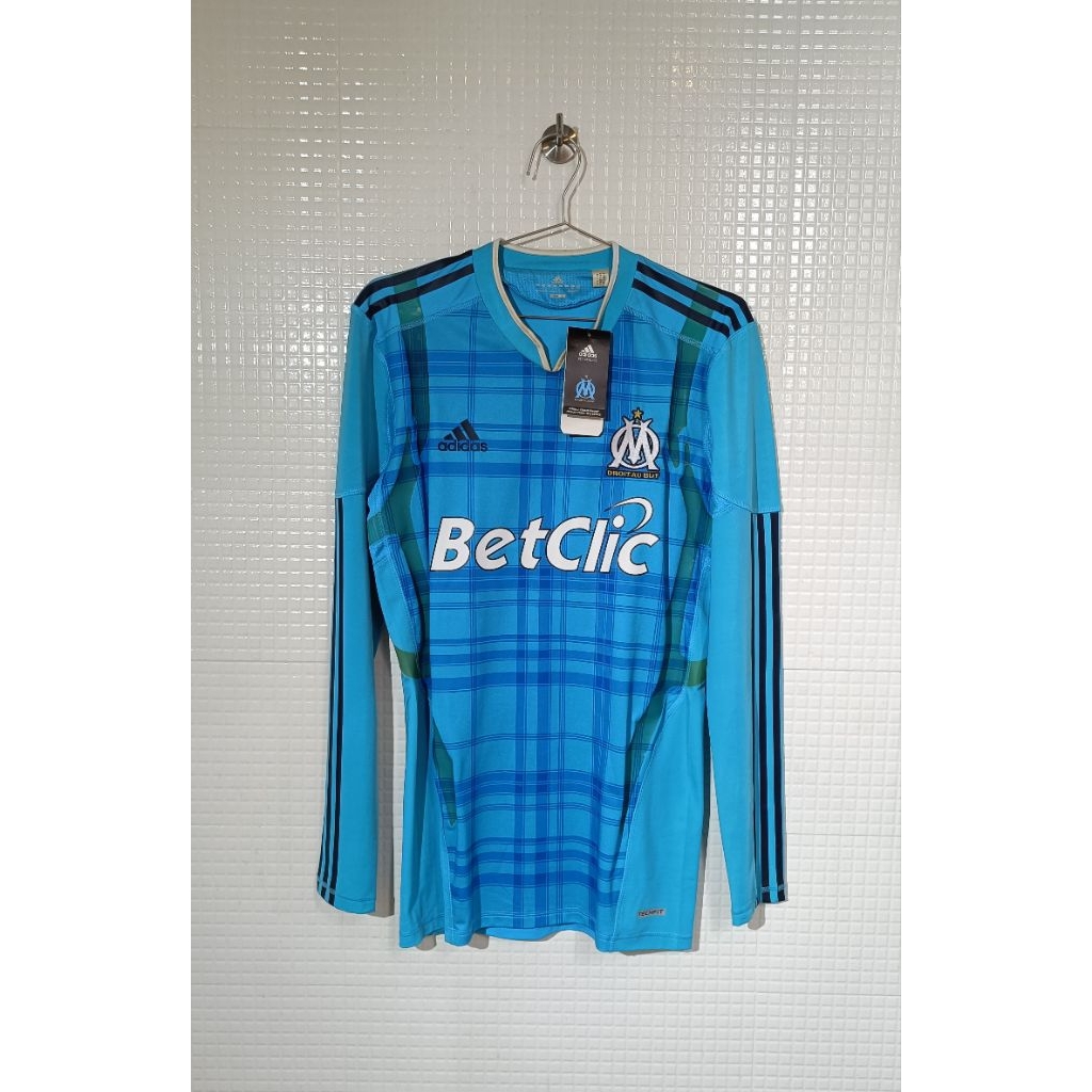 Original Jersey Marseille 2010 Away Player Issue Techfit