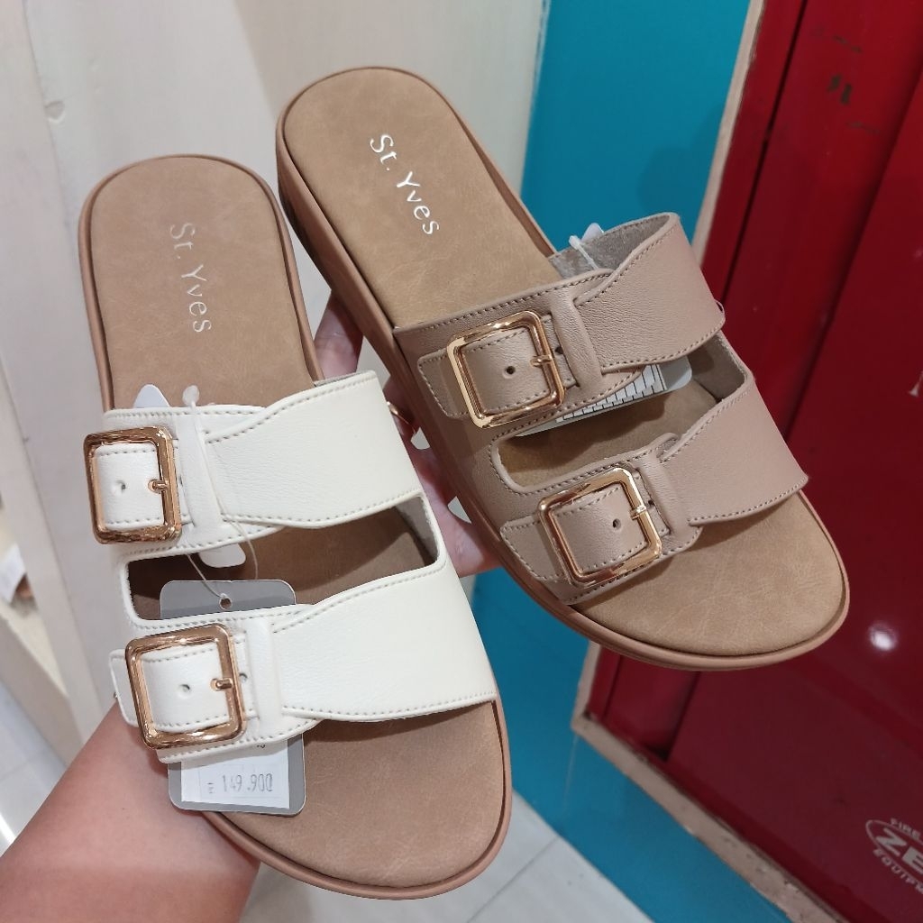 sandal wanita flat ST.YVES ori dari matahari