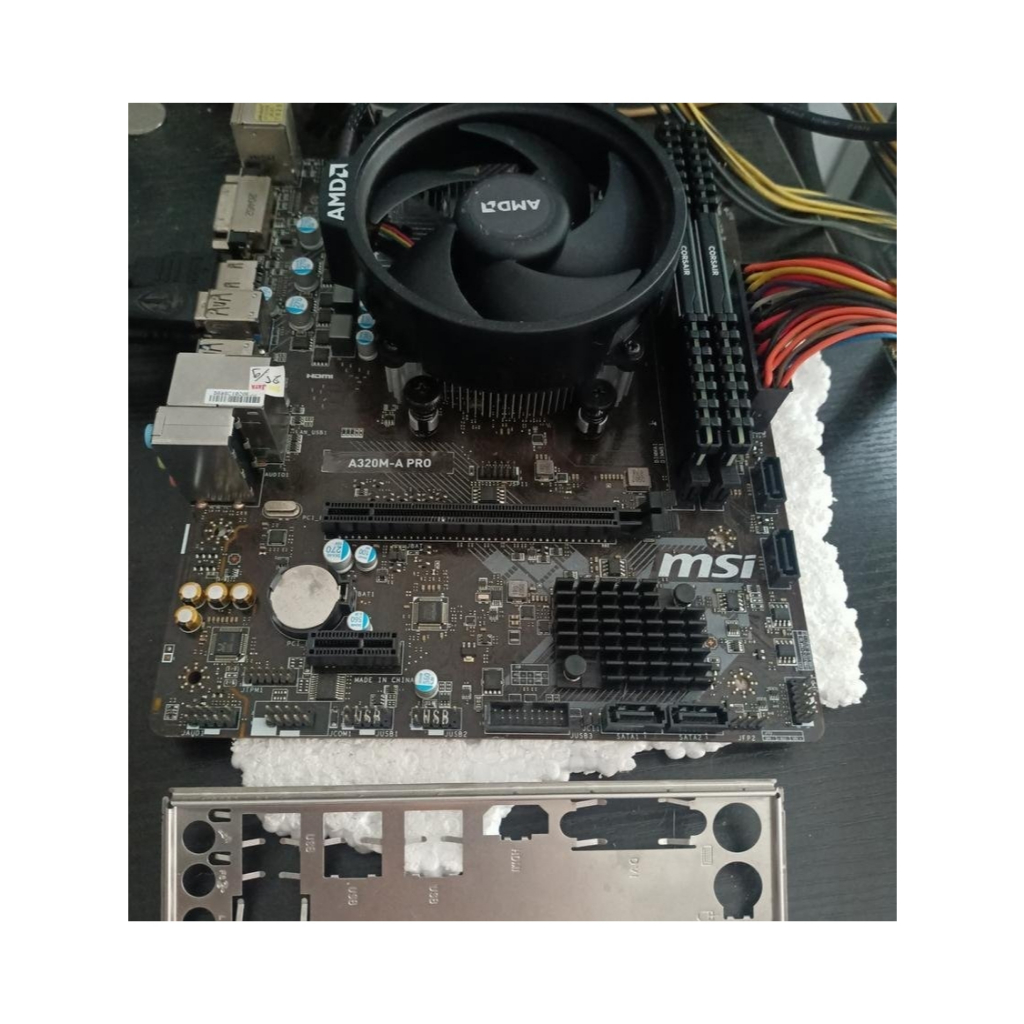 paket ryzen 3 2200G + MSI A320M A PRO