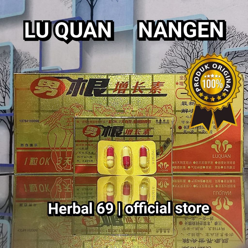 Lu Quan Nangen zheng zahngsu Asli original Import