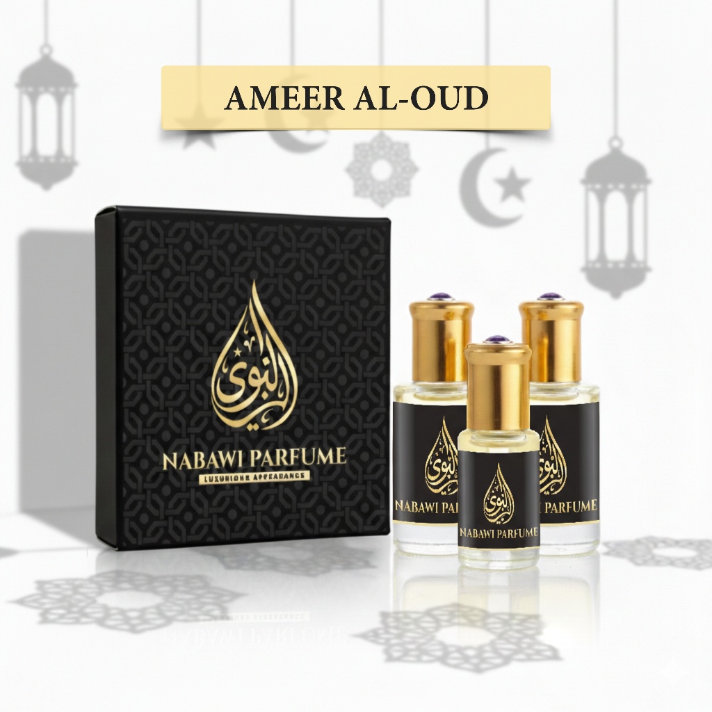 Paket Parfum Arabian AMEER AL-OUD Parfum Amer Oud Original Import (bibit murni)