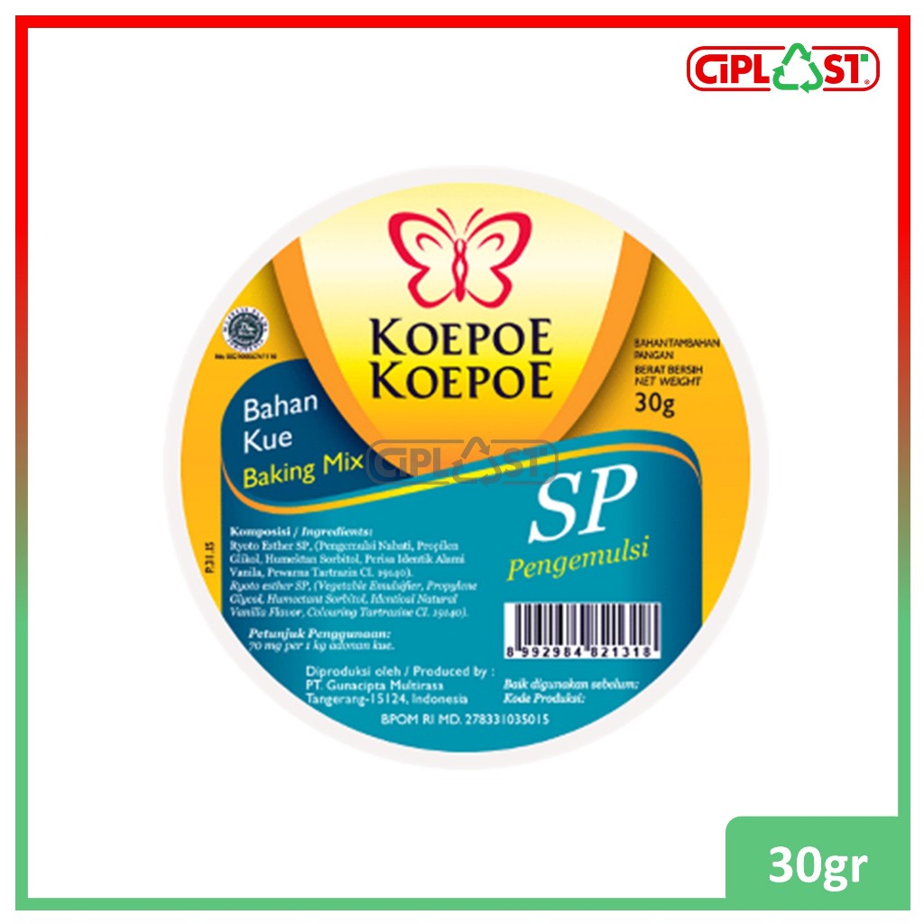 SP Baking Mix 30gr Bahan Kue Pengemulsi Kupu-kupu