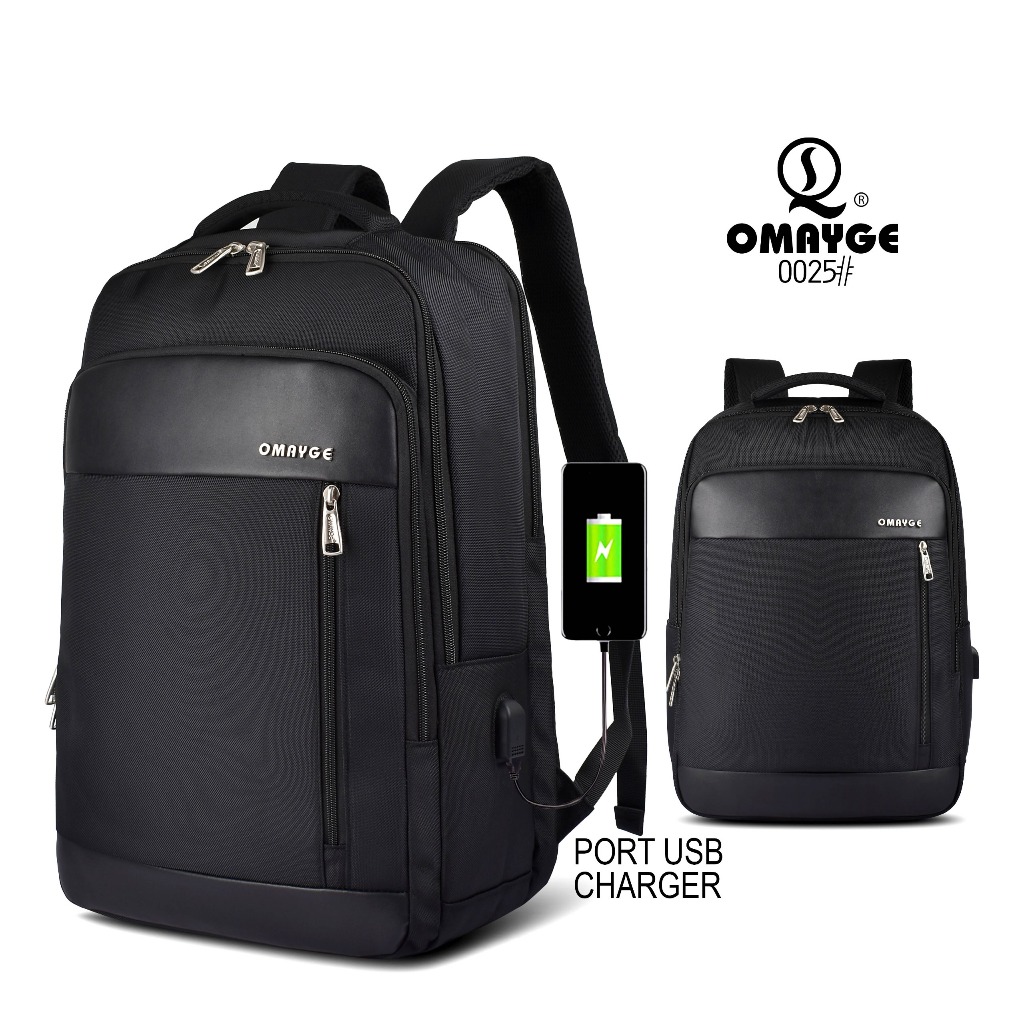 Omayge Tas Ransel Omayge 0025 Tas Backpack Laptop Pria Tas Kerja Cowok