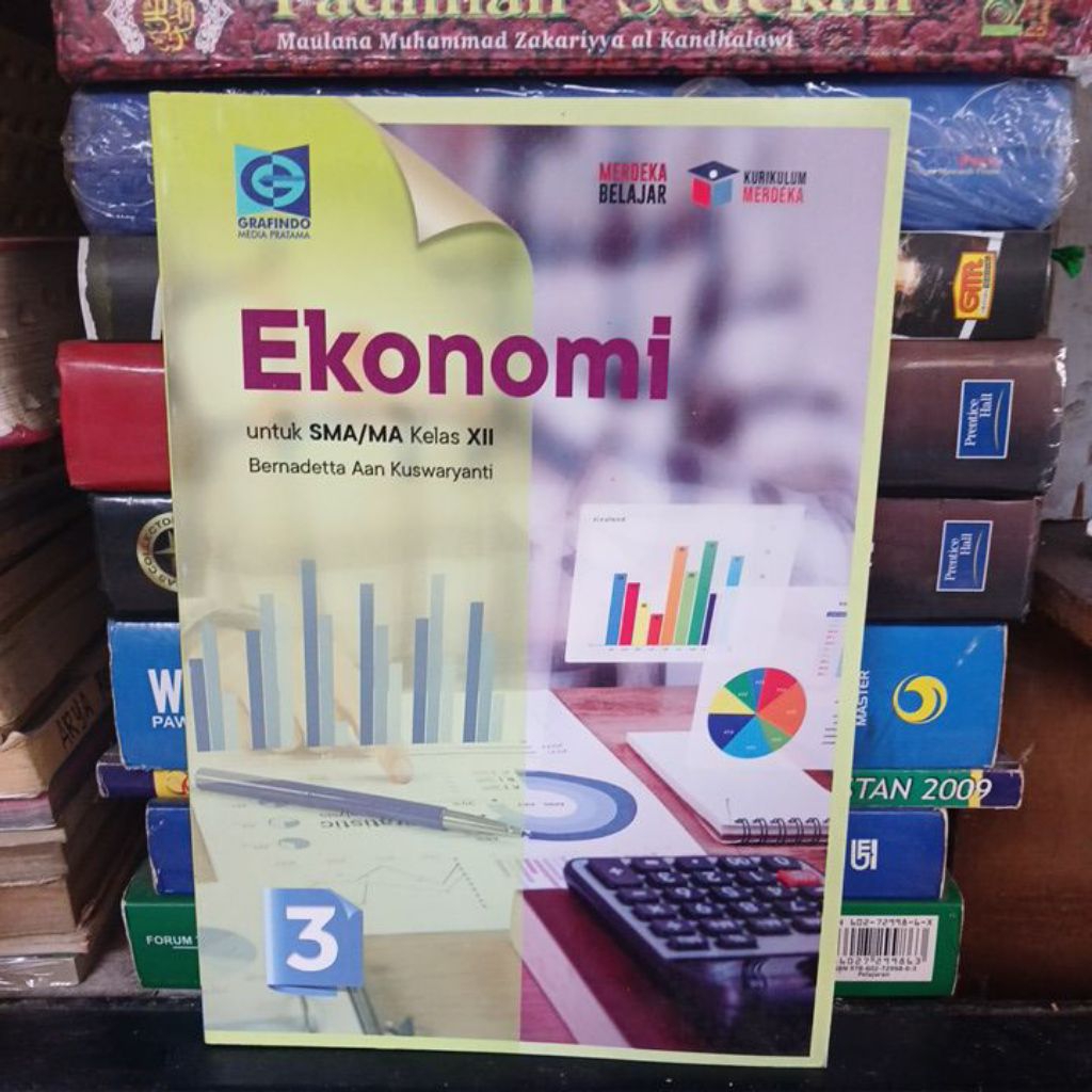 BUKU BEKAS ORIGINAL EKONOMI SMA KELAS XII KURIKULUM MERDEKA