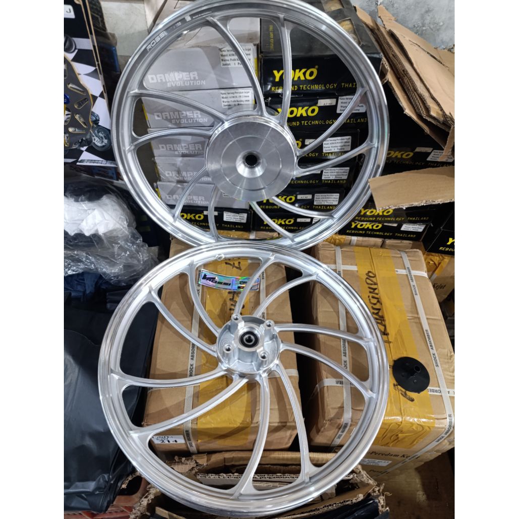 Velg Velek Veleg Racing Motor Vrossi Sanca Beat Scoopy Vario 125 150 Ring 17