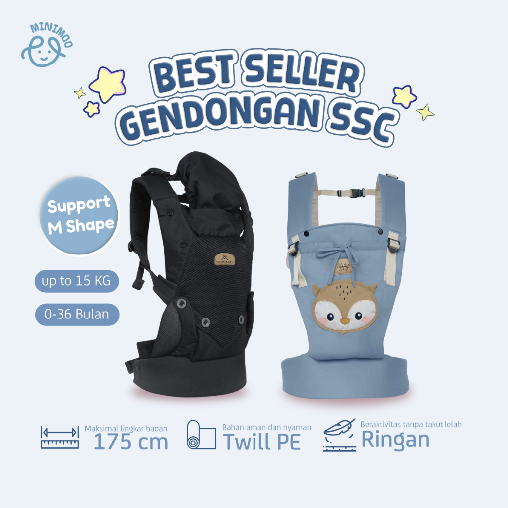Gendongan Bayi SSC M Shape Gendongan M Shape By BABY JOY MOMS BABY