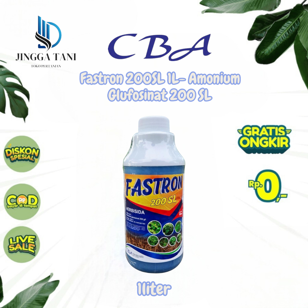 HERBISIDA FASTRON/AMOFOS 200 SL / Herbisida Rumput Lulangan /  / Herbisida fungsi ganda
