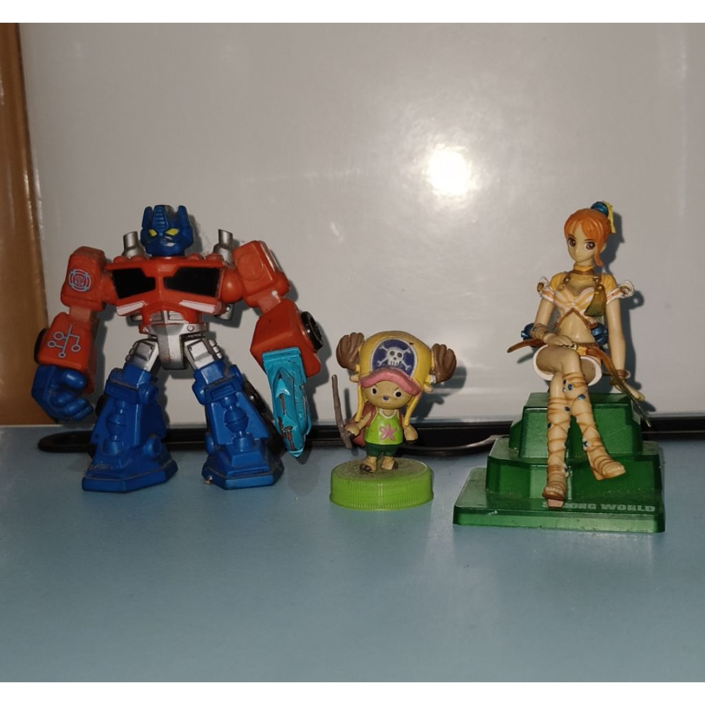 action figure junk Transformer, Nami dan chopper