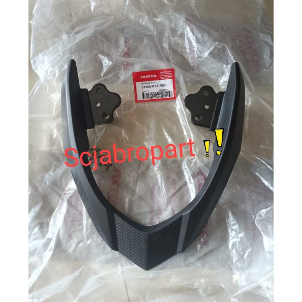 81200 K1A ....RAIL,RR GRAB HONDA Honda BeAT K1A (2020 - sekarang)...ORI AHM