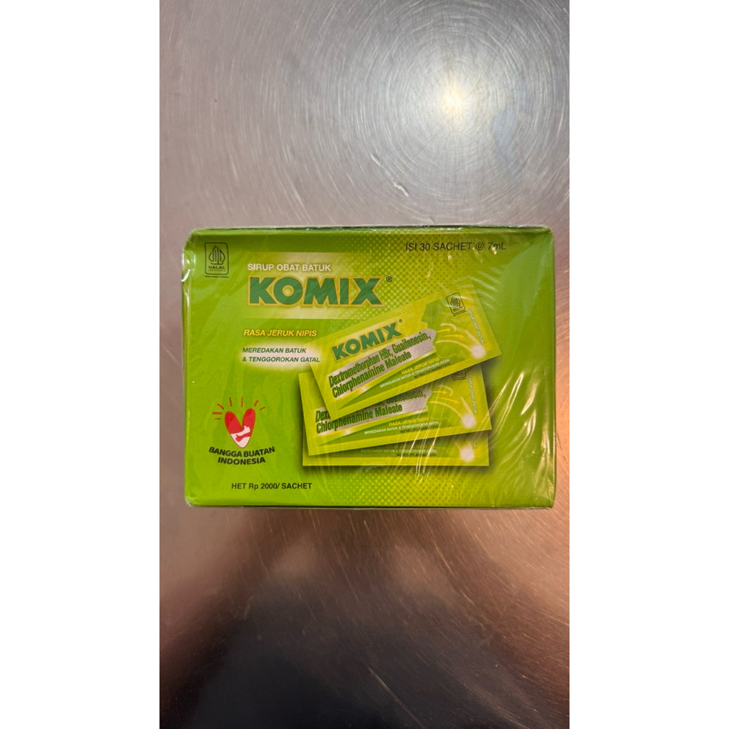 Komix Jeruk Nipis Sachet 1 box