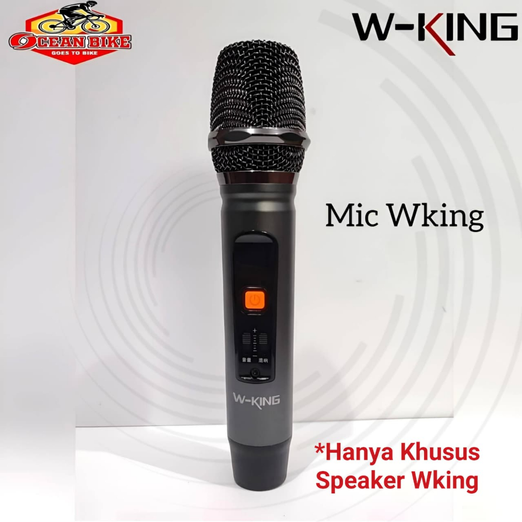 WKING Mic Speaker Karaoke W king Wireless Bluetooth Microphone Pengganti