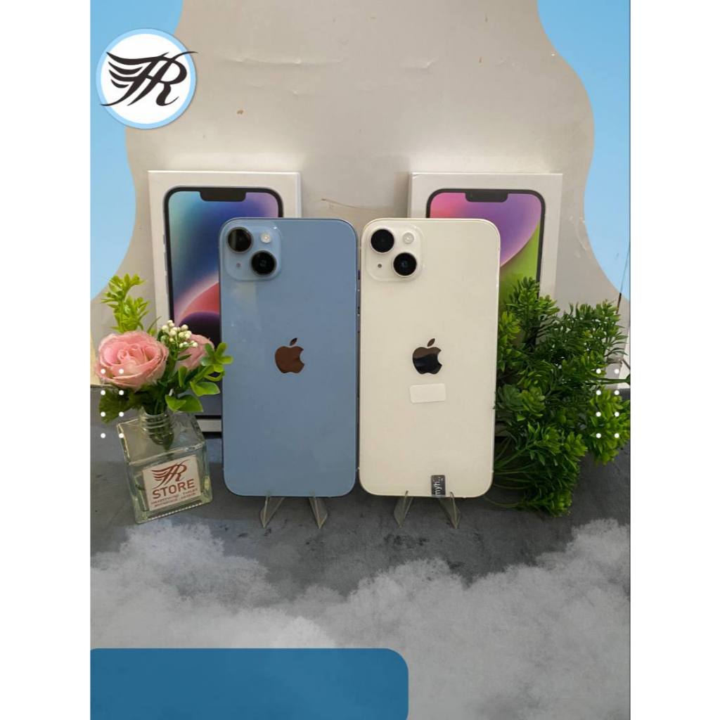 iphone 14 plus 128 & 256gb second bergaransi