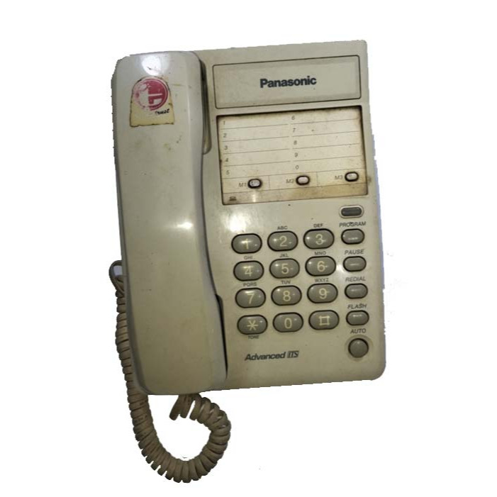 Preloved Kabel Pesawat Telepon  PSTN Panasonic Telpon Rumah Kabel