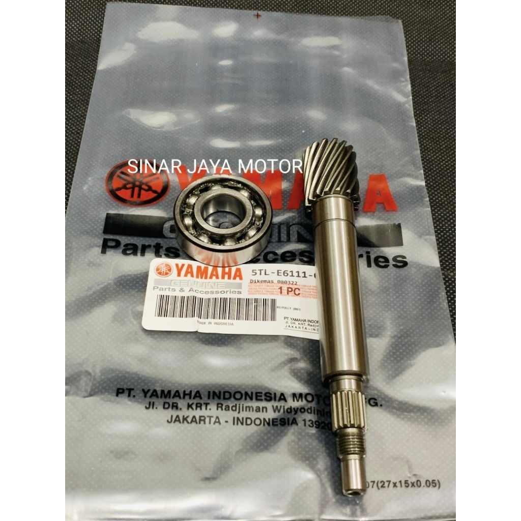 As Pully 5TL+6203 Laher As Pully pulley Yamaha Mio sporty Mio smile Mio soul karbu Fino karbu Nuvvo