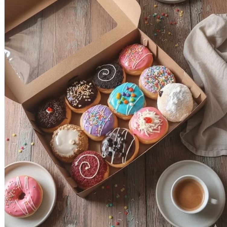 Donat mini campur isi 12 (random/tidak bisa request toping)