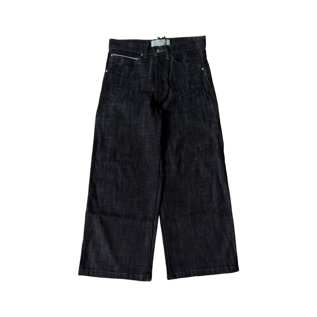 Hotel Official Raw Red Selvedge Line Denim Baggy Cut Jeans