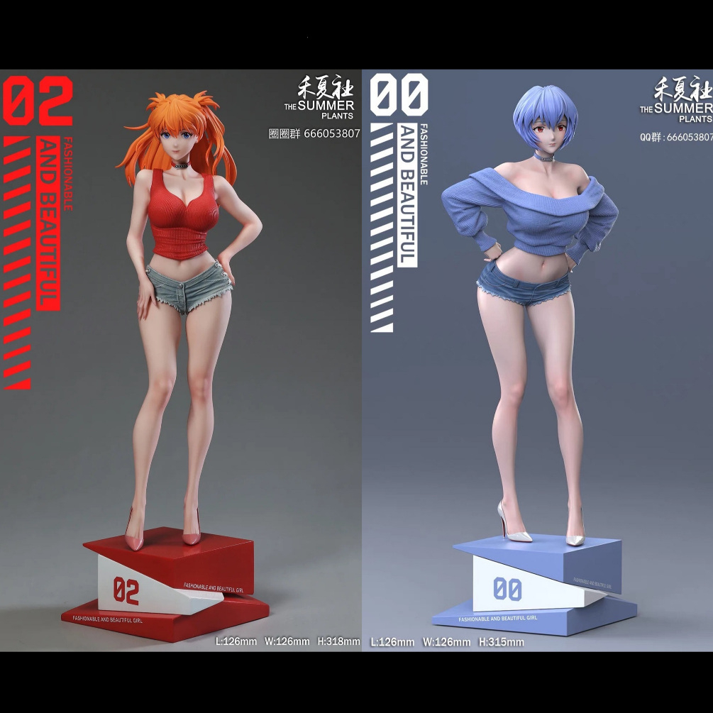 [ Ready ] Neon Genesis Evangelion ~ The Summer Plants Studio ~ Ayanami Rei -Asuka Langley Soryu Reca