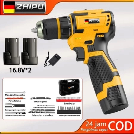 ZHIPU Bor 16,8V Bor brushless 16V Bor brushless Bor cordless brushless Bor cordless Bor baterai Bor 