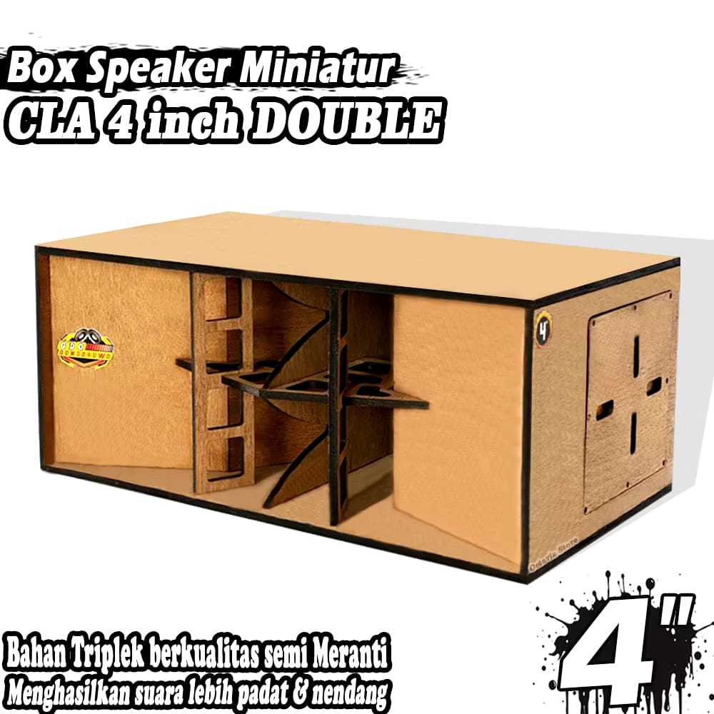 Box Speaker Miniatur CLA 4 INCH