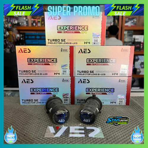 Aes Experience  Turbo SE H4 Biled Socket H4 AES Ocp Premium