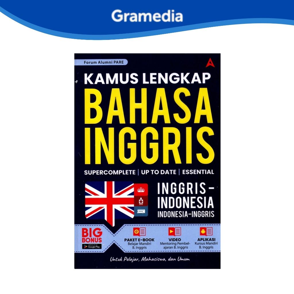 Gramedia Makassar - Kamus Lengkap Bahasa Inggris