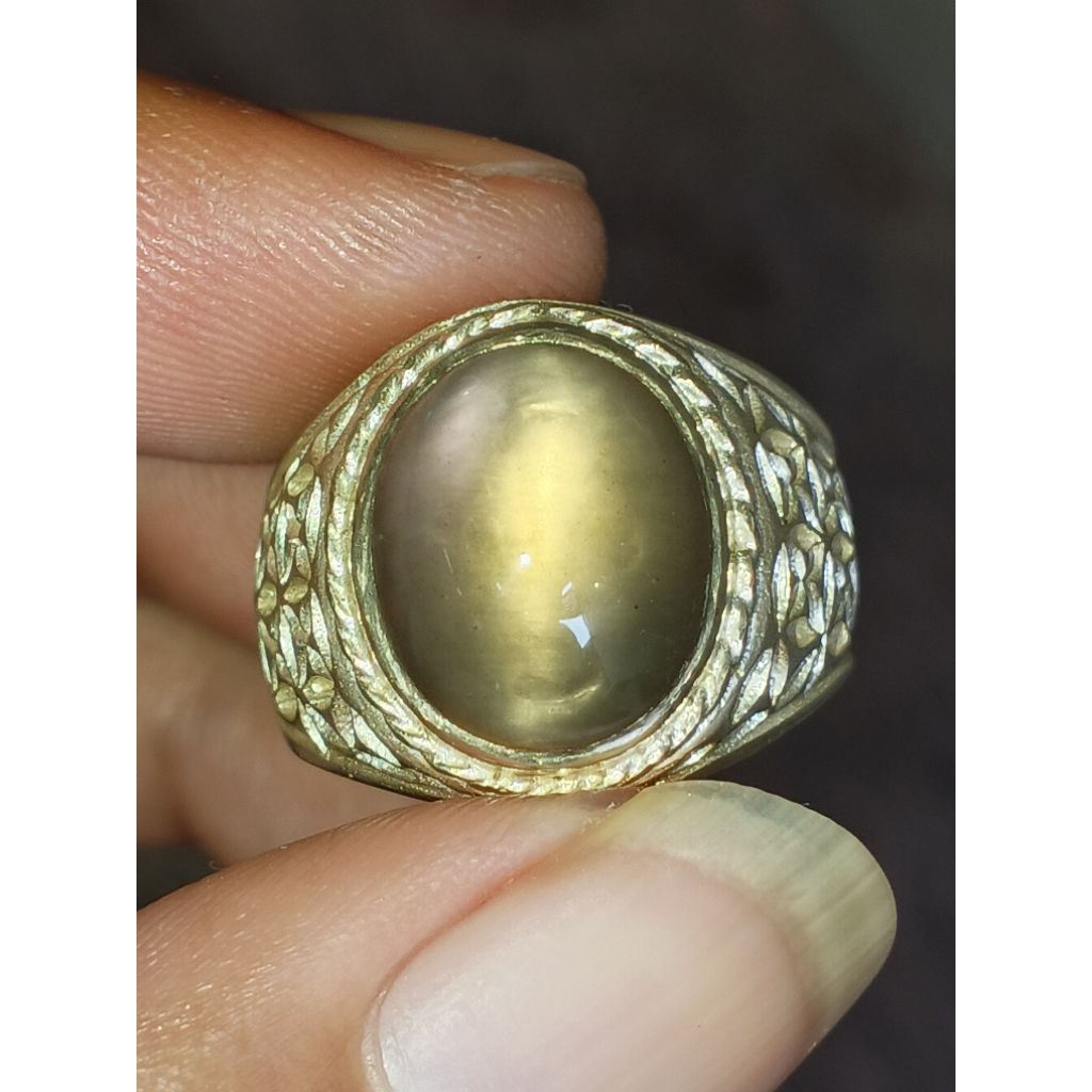 Natural Batu Garut Cikolak Cat Eye