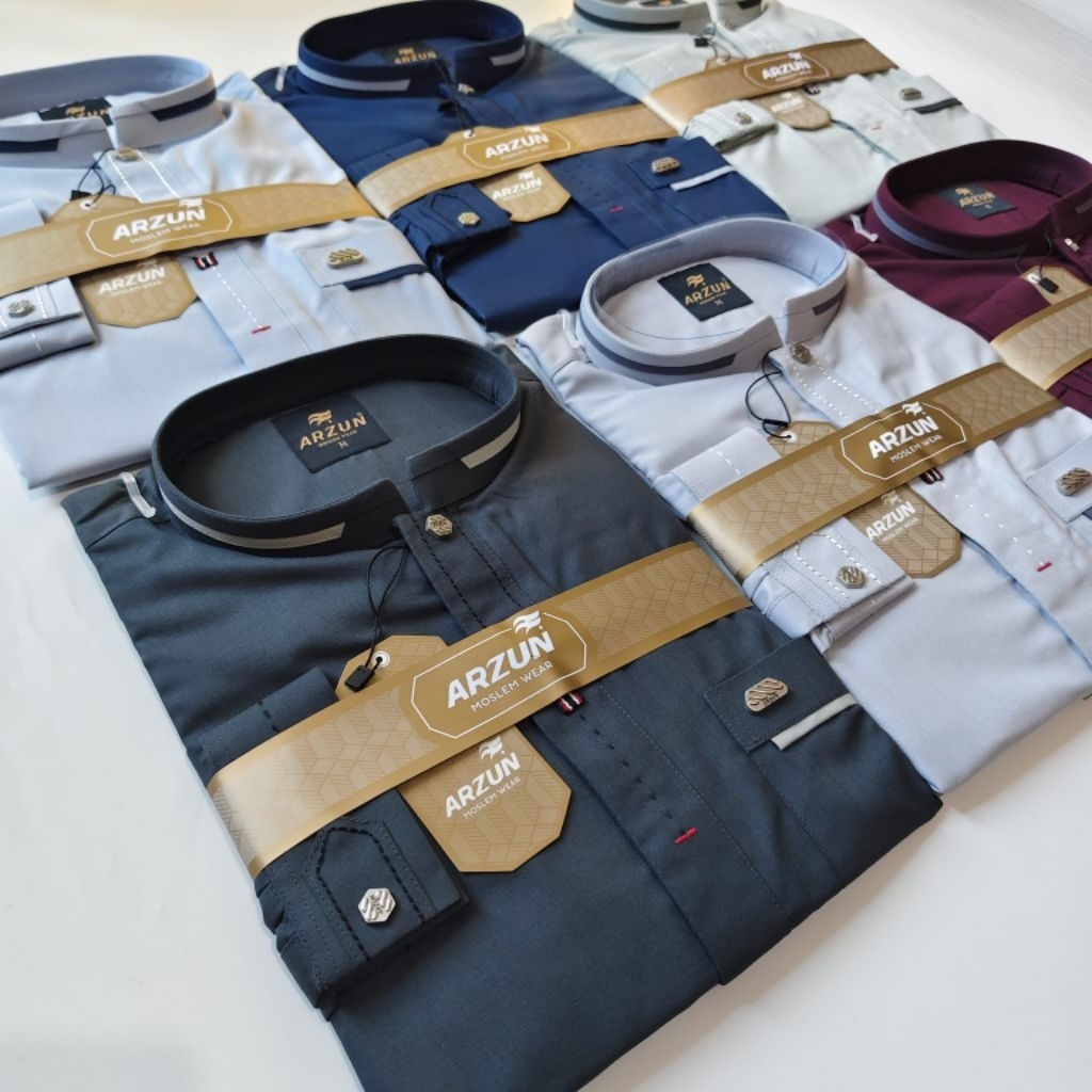 KOKO ARZUN KK 1.841 LENGAN PANJANG MANSET KOKO DEWASA .KOKO REMAJA. KEMKO MUSLIM. UNTUK FASHION MUSL