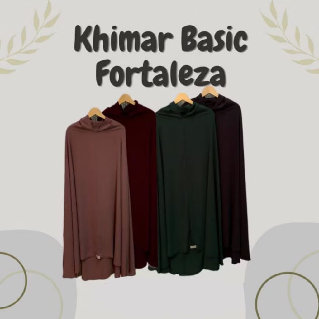 Khimar Basic/ Hijab Syar'i jumbo/Khimar Jumbo/Hijab Jumbo/ Khimar  Bergo Syar'i Jumbo Pad  & Non Pad