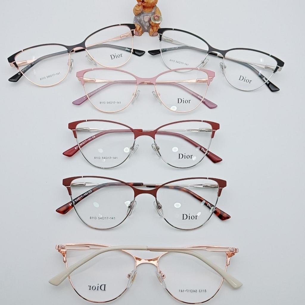 frame kacamata cat eye besi wanita 8113