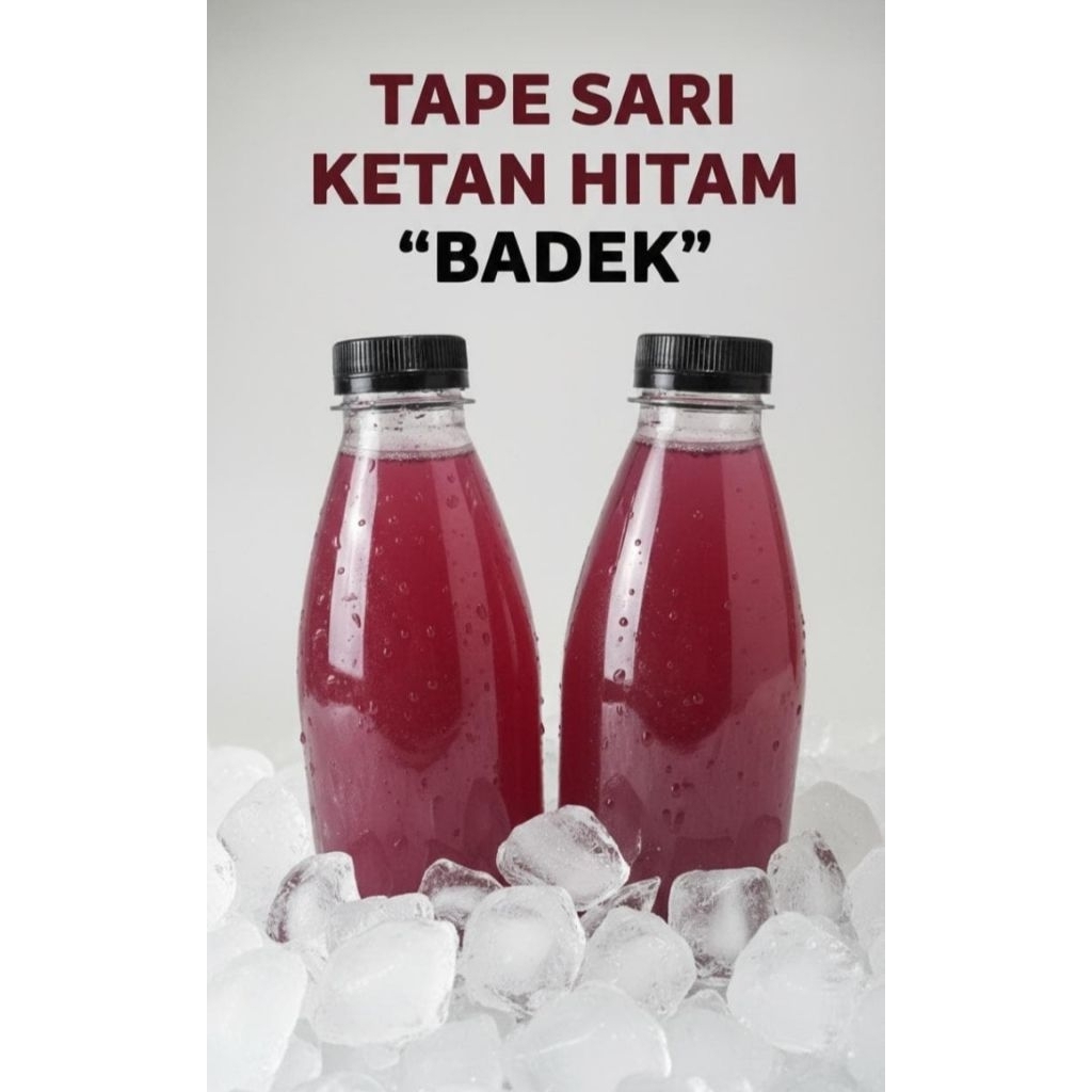 minuman sari tape ketan hitam (badek)